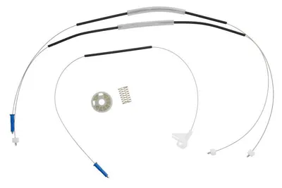 Set reparatie macara geam dreapta potrivit SEAT CORDOBA, IBIZA II, INCA; VW CADDY II, CADDY II/MINIVAN, POLO, POLO III CLASSIC, POLO IV, POLO V, POLO