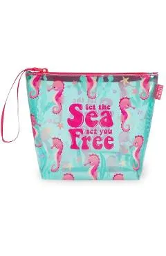 Geanta impermeabila pentru plaja. Seahorse