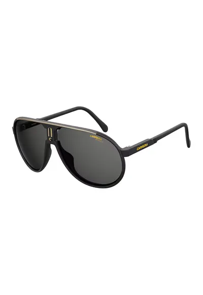 Ochelari de soare pilot unisex cu lentile in degrade - Auriu/Negru
