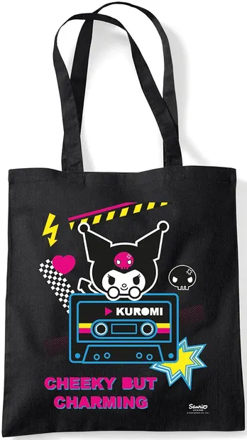 Geantă de cumpărături Pyramid Animation: Sanrio - Kuromi (Cheeky But Charming)