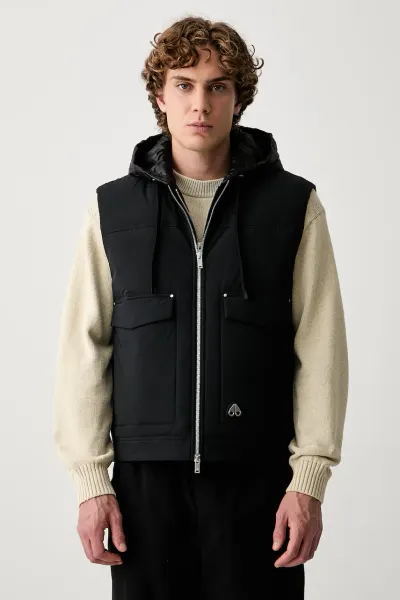 MOOSE KNUCKLES vestă de puf pentru bărbați