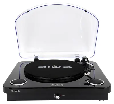 Gramofon Aiwa - LPS-25BK, semi-automat, negru