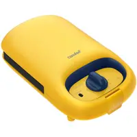 Sandwich Grill Comfee MC-JK1312P201, 600 W, placi antiaderente, timer, accesorii - sandwich (triunghiuri) & placi grill, Galben