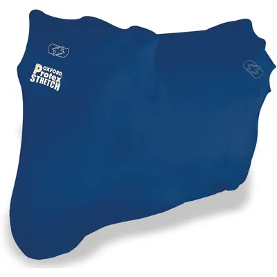 Husa Moto Exterior Oxford Protex Stretch Albastru Marimea L CV180