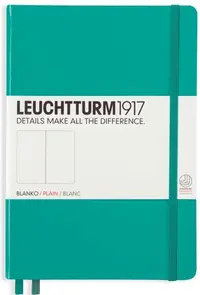 Agenda Leuchtturm1917 Notebook Medium A5 - Turcoaz, pagini albe