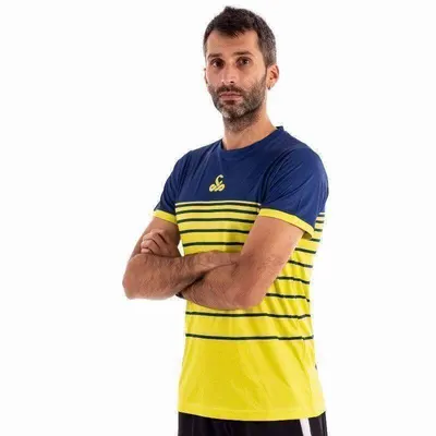 Yellow And Blue Vibor-a Mortal T-shirt