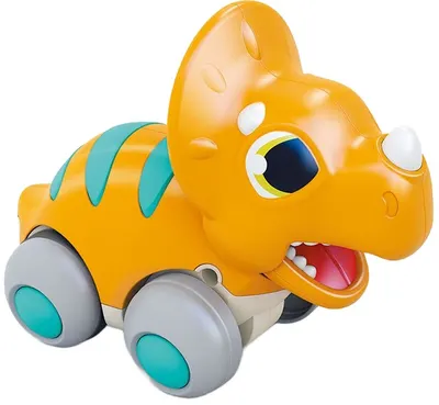 Jucărie pentru copii Hola Toys - Dinozaurul rapid, galben