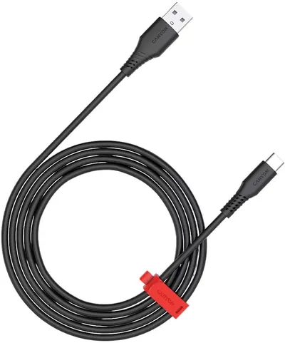 Cablu Canyon - AC18SC, USB-A/USB-C, 1.2 m, negru