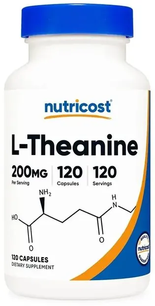 L-Theanine, 200 mg, 120 capsule , Nutricost