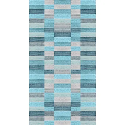 Covor albastru lavabil 50x80 cm Hali – Vitaus