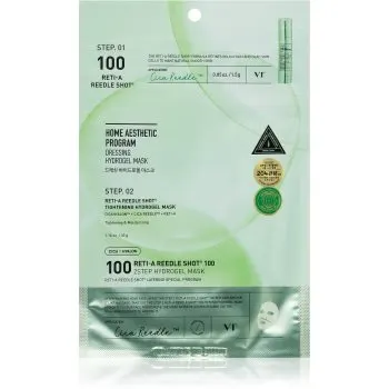 VT Cosmetics Cica Reti-A Reedle Shot 100 2Step Hydrogel Mask mască intensă cu hidrogel pentru netezirea pielii si inchiderea porilor
