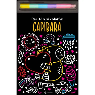 Recitam si coloram, Capibara