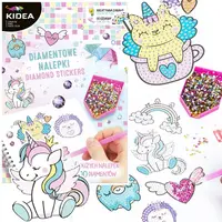 Autocolante pentru aplicații Kidea - Magic World, diamant