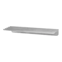 Raft argintiu din metal 50 cm Olbi – noo.ma