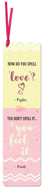 Semn de carte cu siret Simetro - Winnie the Pooh