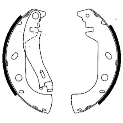 Set saboti frana DELPHI LS1847