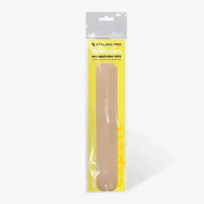 Spatula pentru epilare Staleks 150x17 mm DSW-10/5 - set 5 buc.