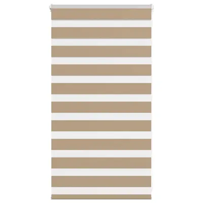 vidaXL Jaluzea tip zebra 80x100 cm lățime țesătură 75,9 cm poliester