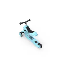 Trotineta copii cu sezut, transformabila 2 in 1, HighwayKick 1 Blueberry, 1-5 ani, pana la 50 kg, Scoot Ride