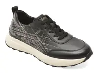 Pantofi sport GRYXX negri, 63511, din piele naturala