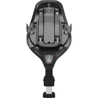 Baza auto isofix Maxi-Cosi Familyfix Slide Pro Black, i-Size, 40-105 cm, picior de spijin, rotatie 360 si glisare