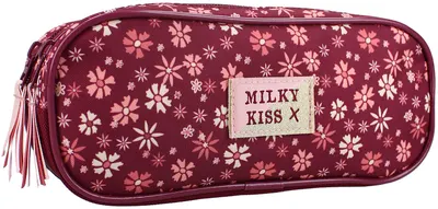 Penar școlar Vadobag Milky Kiss - Wild Bliss, 2 fermoare