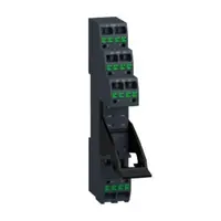Priza de conectare prin mpingere cu clema, Relee electromecanice Harmony, pentru relee RXG2, 5A, terminale de conectare prin mpingere, contact separat