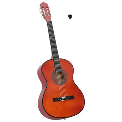 vidaXL Chitară clasică pentru începători, 4/4 39", lemn de tei