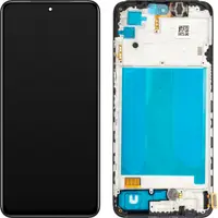 Display cu Touchscreen MP compatibil cu Xiaomi Redmi Note 10 / Note 10S, cu Rama, Negru