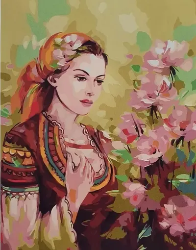 Set de pictură pe numere MagicArt - Încântat (original de Miglena Kirilova)
