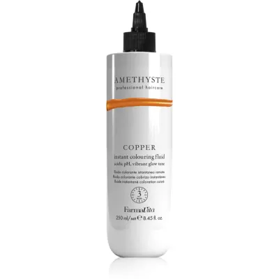 FarmaVita Amethyste Instant Colouring Fluid mască colorantă pentru o nuanță cupru culoare Copper 250 ml