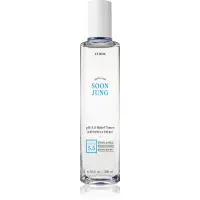 ETUDE SoonJung pH 5.5 Relief Toner tonic facial cu efect calmant pentru regenerarea și reînnoirea pielii 200 ml