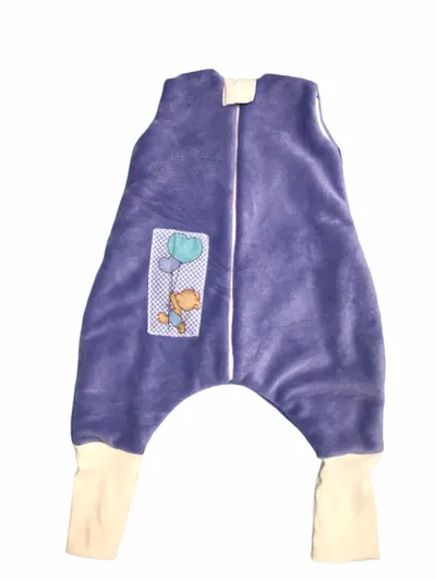 Sac de dormit de iarna cu picioare din cocolino 5-7 ani