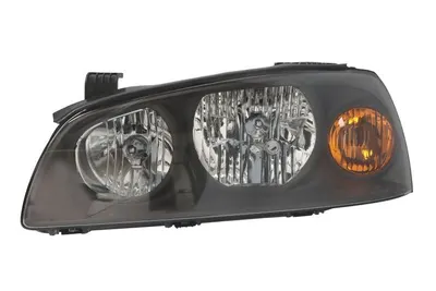 Far fata Stanga (H1/H7, electric, fara motoras, culoare insert: negru) potrivit HYUNDAI ELANTRA III 2004-2006