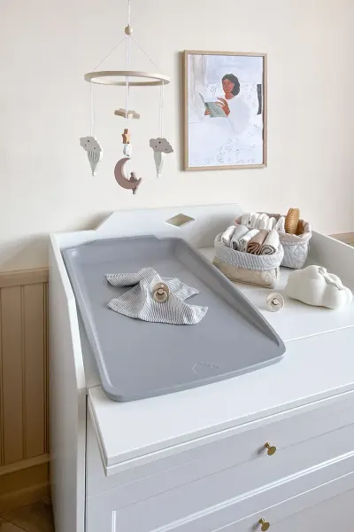 Cam Cam Copenhagen masă de schimbat pentru bebeluși Classic Grey