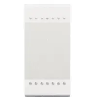 Tasta pentru intrerupator basculant 1 modul Living Light Bticino N4915N, alb