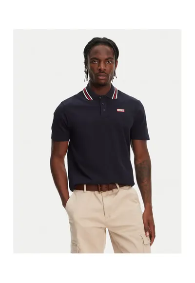 Tricou polo barbati HARM0037242 - Bumbac - Bleumarin - Bleumarin