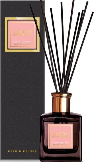 Odorizant cu bețișoare Aroma Home Premium - Peony blossom, 150 ml