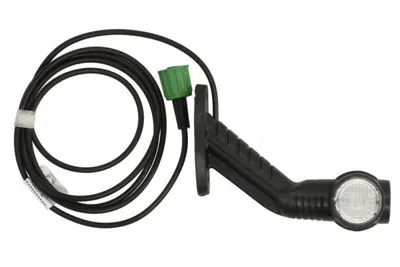 Lumina delimitare dreapta, portocaliu rosu alb, LED, inaltime 15,5mm lungime cablu 2000mm, pe bratul lung, 24V