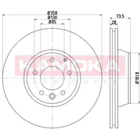 Disc frana KAMOKA 103277