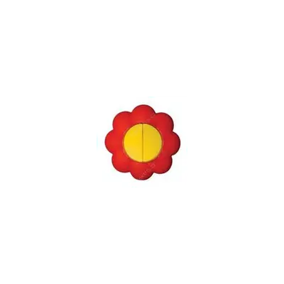 Comutator 16a galben-rosu floare