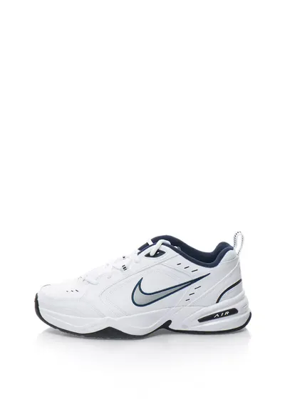 Pantofi Air Monarch IV din piele si piele ecologica pentru fitness - Alb/Albastru