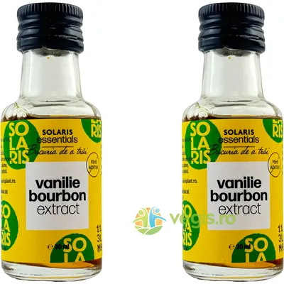Pachet Extract de Vanilie Bourbon 30ml+30ml
