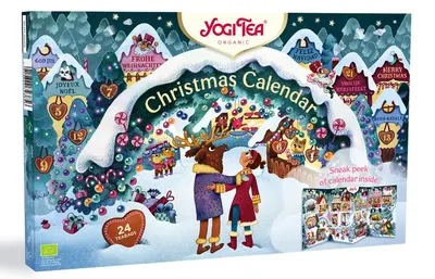 Calendar de Advent de Crăciun, 24 de pachete, Yogi Tea