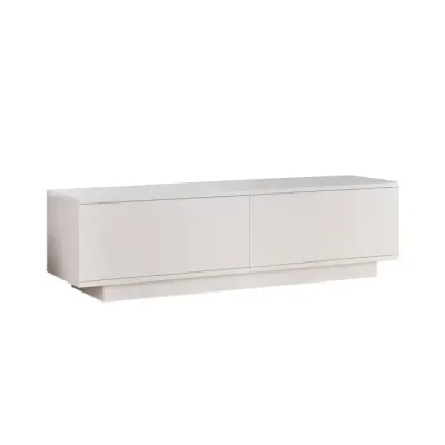 Comoda TV FN1-W, alb, 140x35,5x38,2 cm
