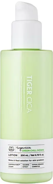 It's Skin Tiger Cica Green Loțiune liniștitoare pentru față și corp, 200 ml