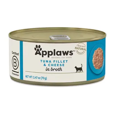 Applaws Tuna Fillet with Cheese, conserva, 70 g