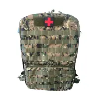Rucsac Tactic Medical Modular 1000D Digital Woodland – Husa Impermeabila Inclusa - Default Title