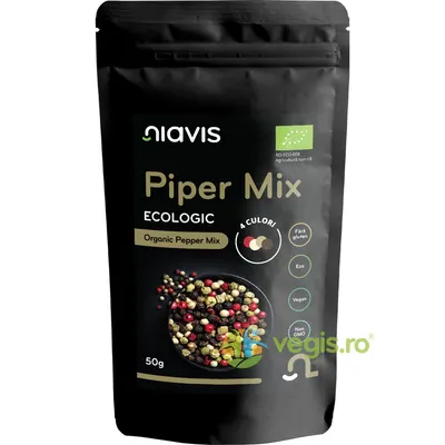 Piper Mix 4 Culori Ecologic/Bio 50g