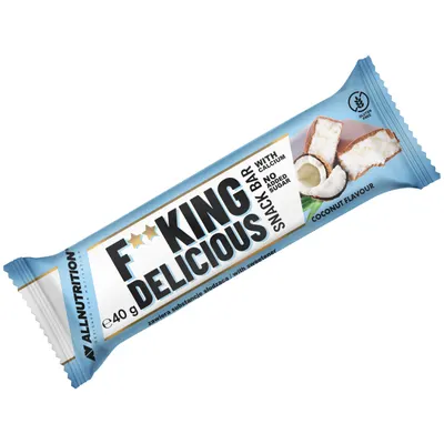AllNutrition Fitking Delicious Snack Bar, cocos, 40 g